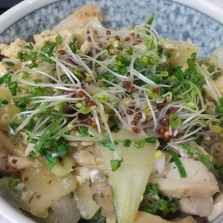 スプラウト親子丼